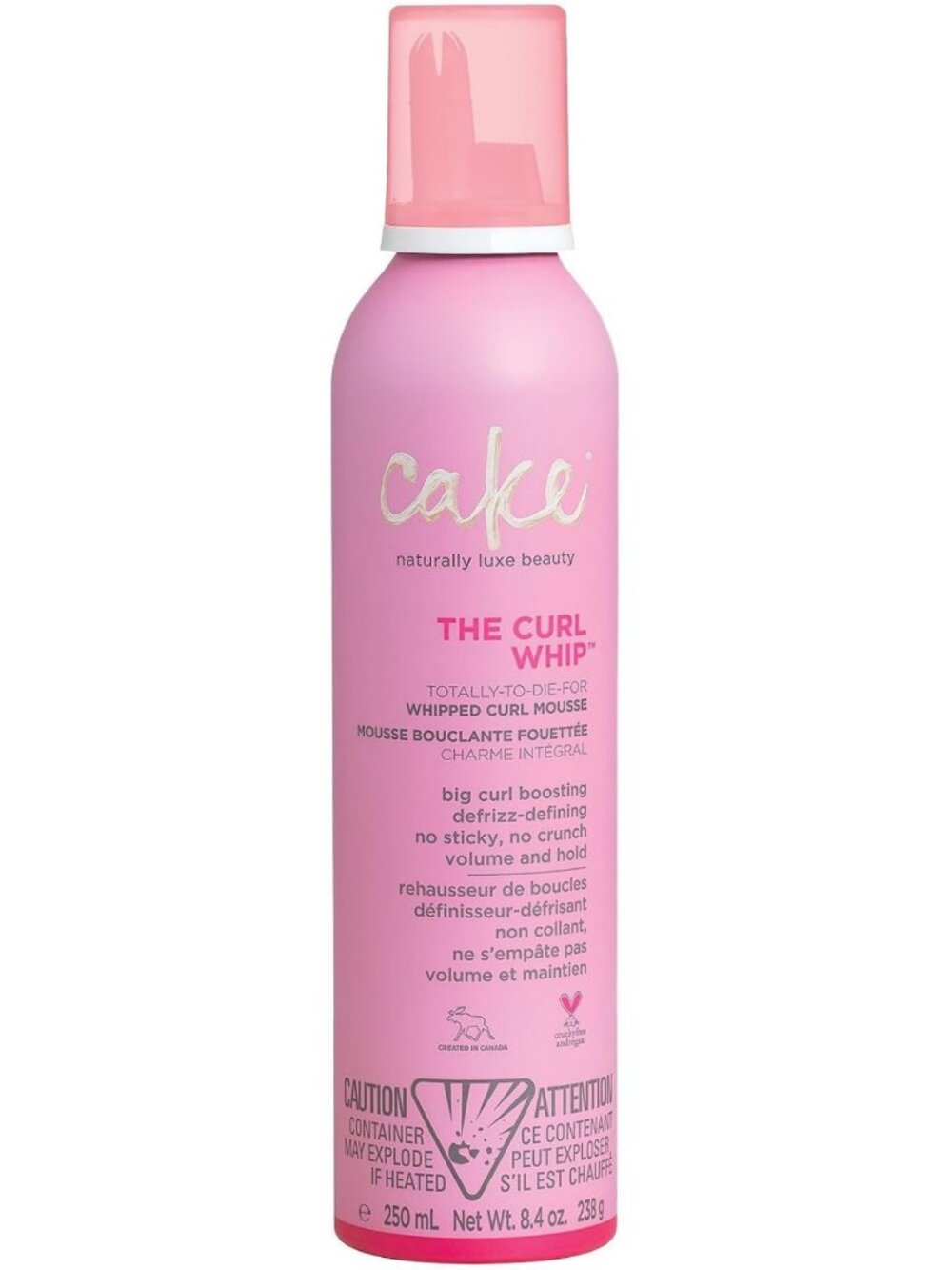 Whipped Curl Defining Mousse - Aloe Vera & Vitamin E - Vegan, Sulfate-Free